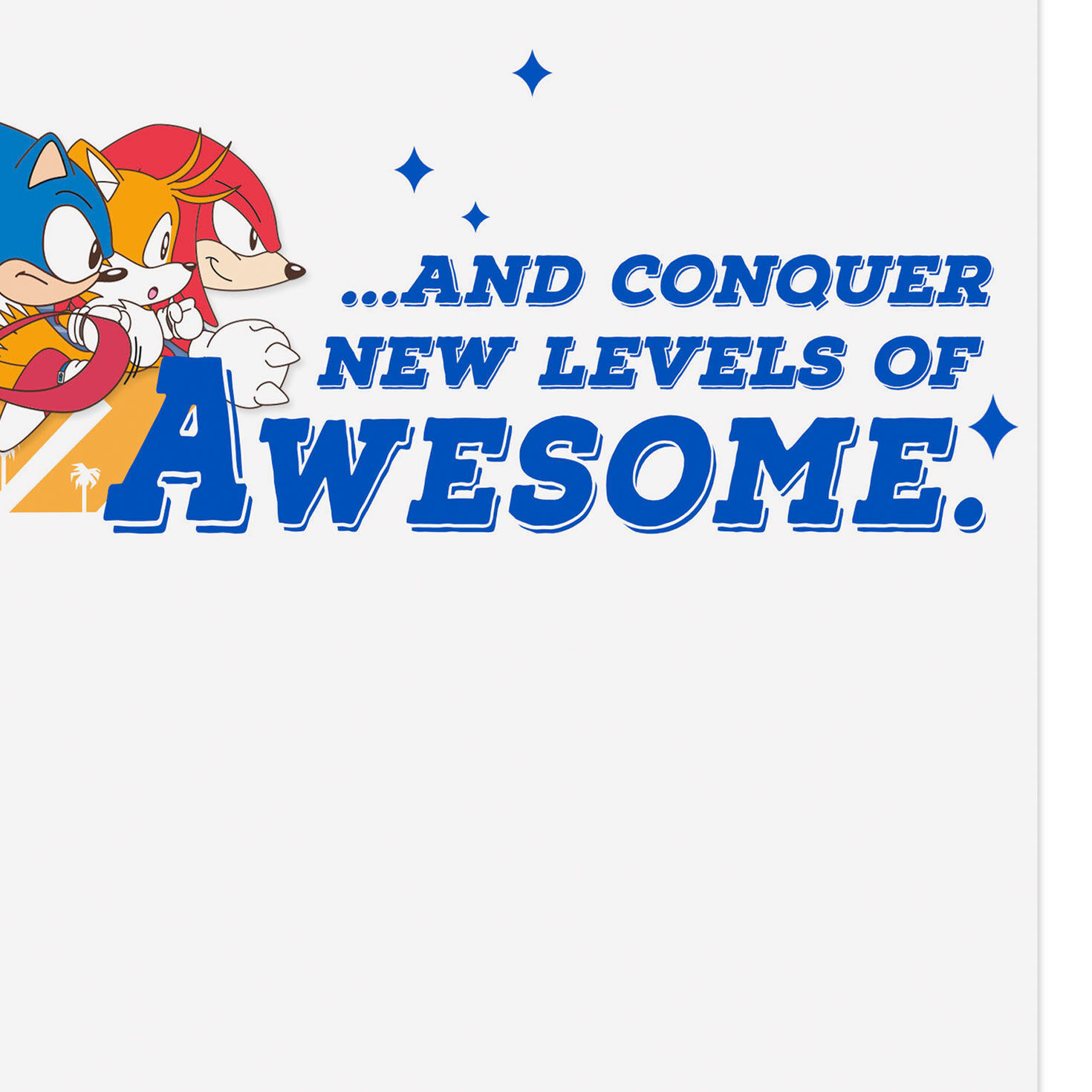 Sonic the Hedgehog™ Levels of Awesome Birthday Card for Nephew for only USD 2.99 | Hallmark
