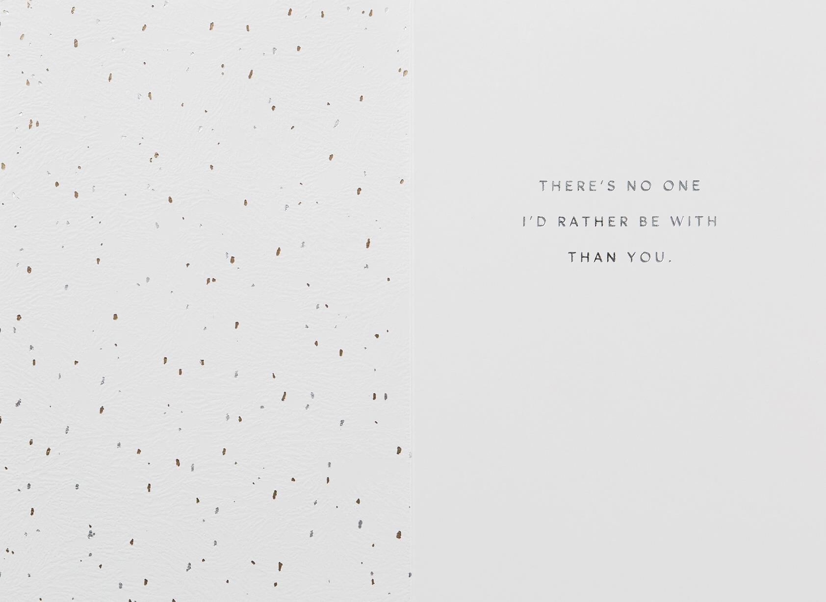 I Love Us Anniversary Card