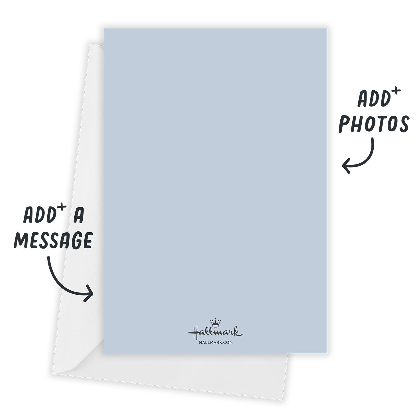 White Frame Happy Flat Holiday Photo Card, , large image number 2