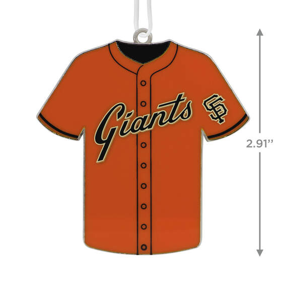 MLB San Francisco Giants™ Baseball Jersey Metal Hallmark Ornament, , large image number 3