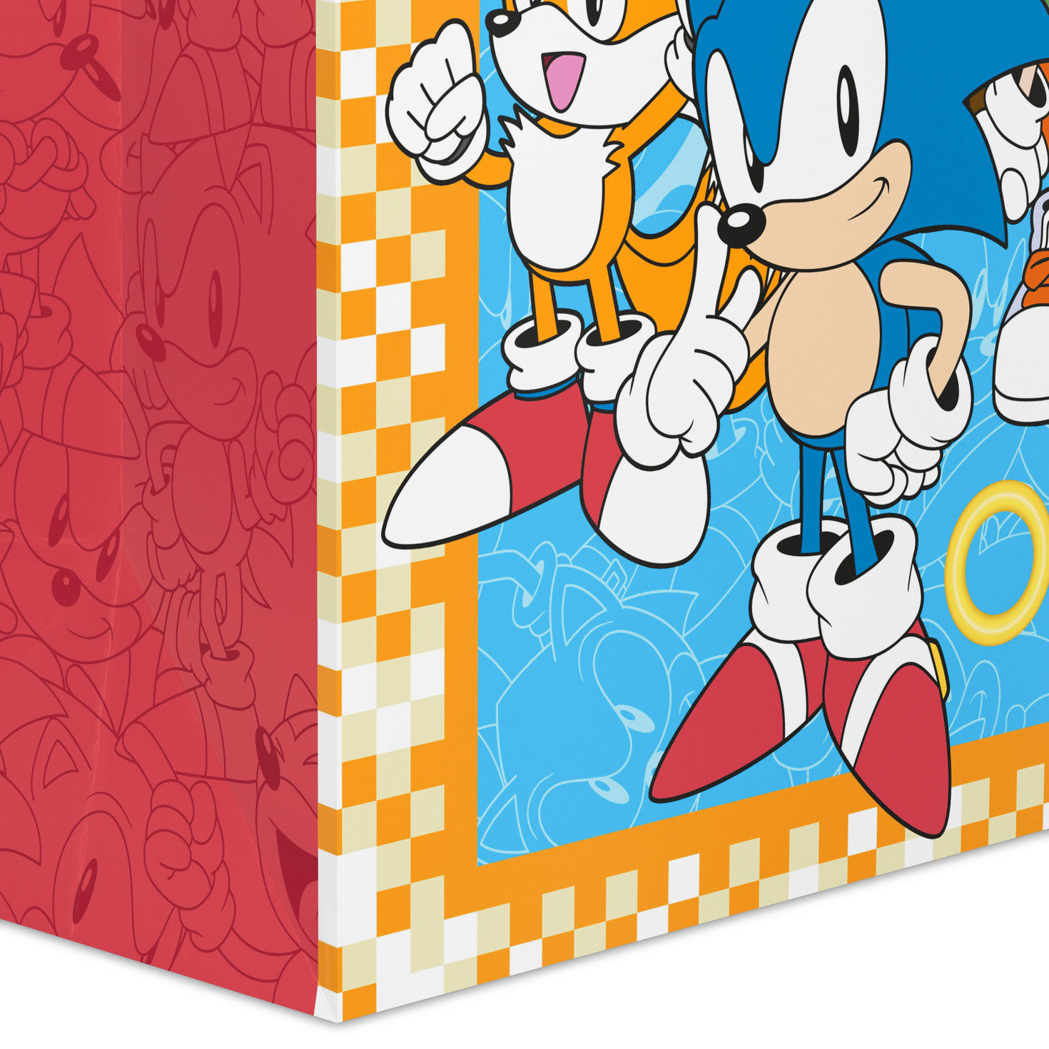 Sonic, Tails and Friends Large Gift Bag Base/Side Detail image number 5