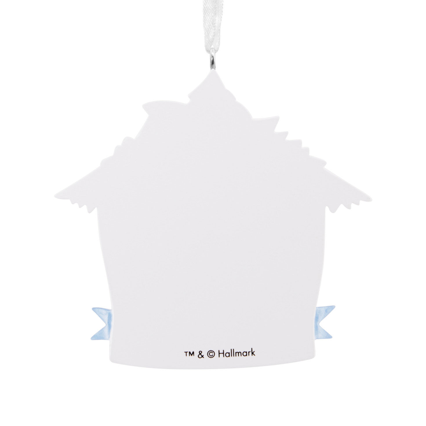 Blue White Nativity Christmas Ornament  image number 6