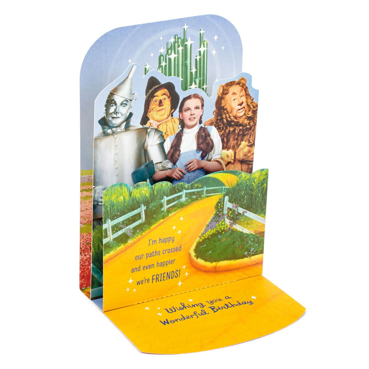 The Wizard of Oz™ Happy Our Paths Crossed Pop Up Birthday Card ...