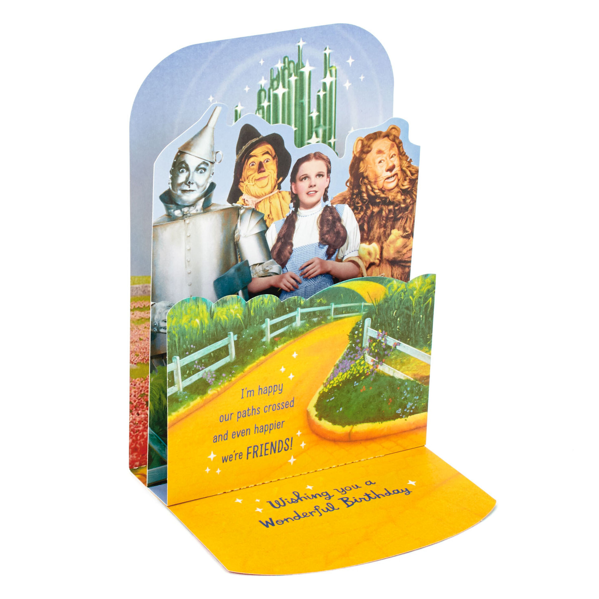 The Wizard of Oz™ Happy Our Paths Crossed Pop Up Birthday Card