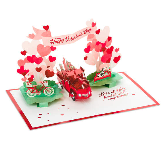 Special Delivery 3D Pop-Up Valentine's Day Card, , large image number 4