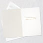 Gold Arches on Ivory Signature Engagement Card Open card with envelope image number 3