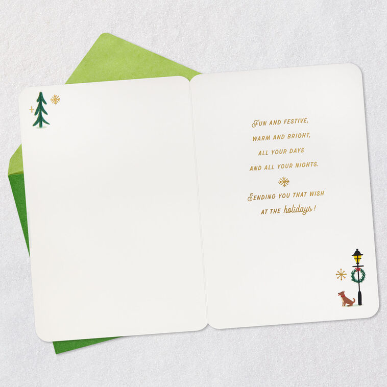 Fun, Festive, Warm and Bright Holiday Card, , large image number 3