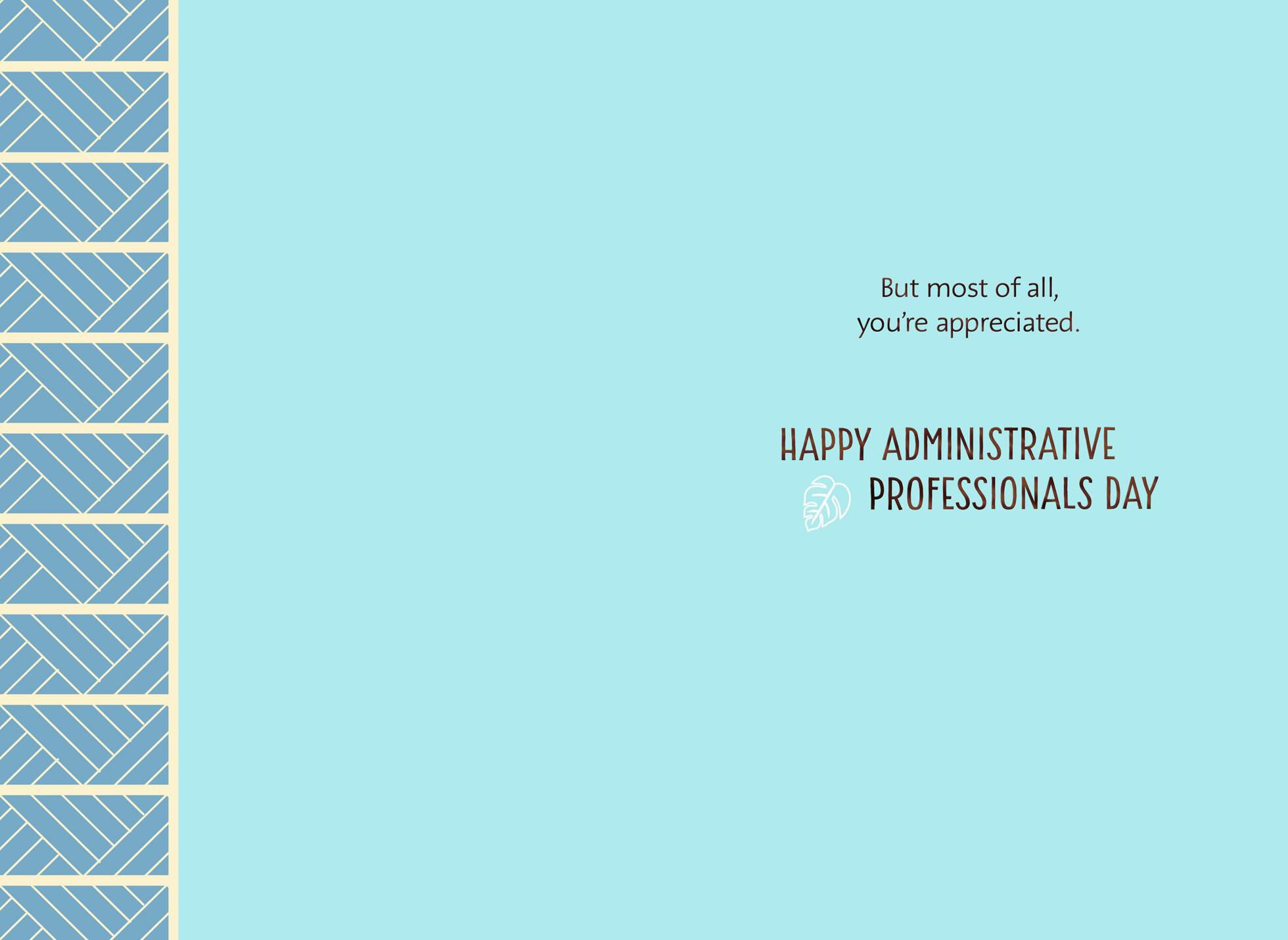 administrative professionals day secretaries day hallmark administrative professionals day invitation