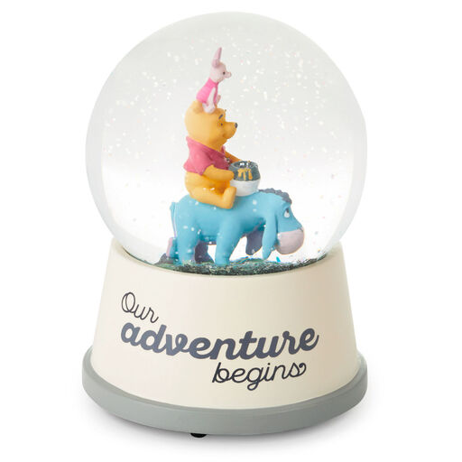Disney Baby Winnie the Pooh Our Adventure Begins Musical Snow Globe, 