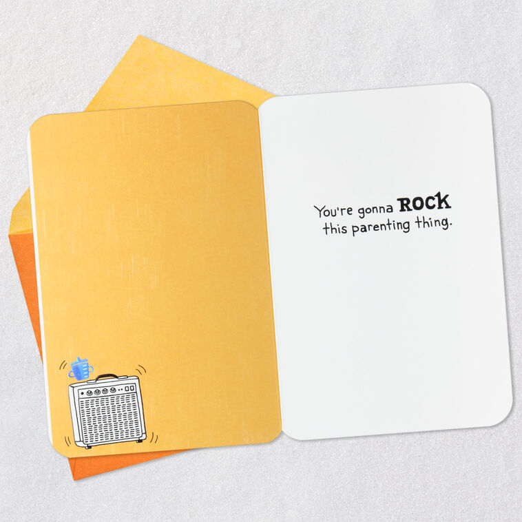 You're Gonna Rock This New Baby Card, , large image number 3