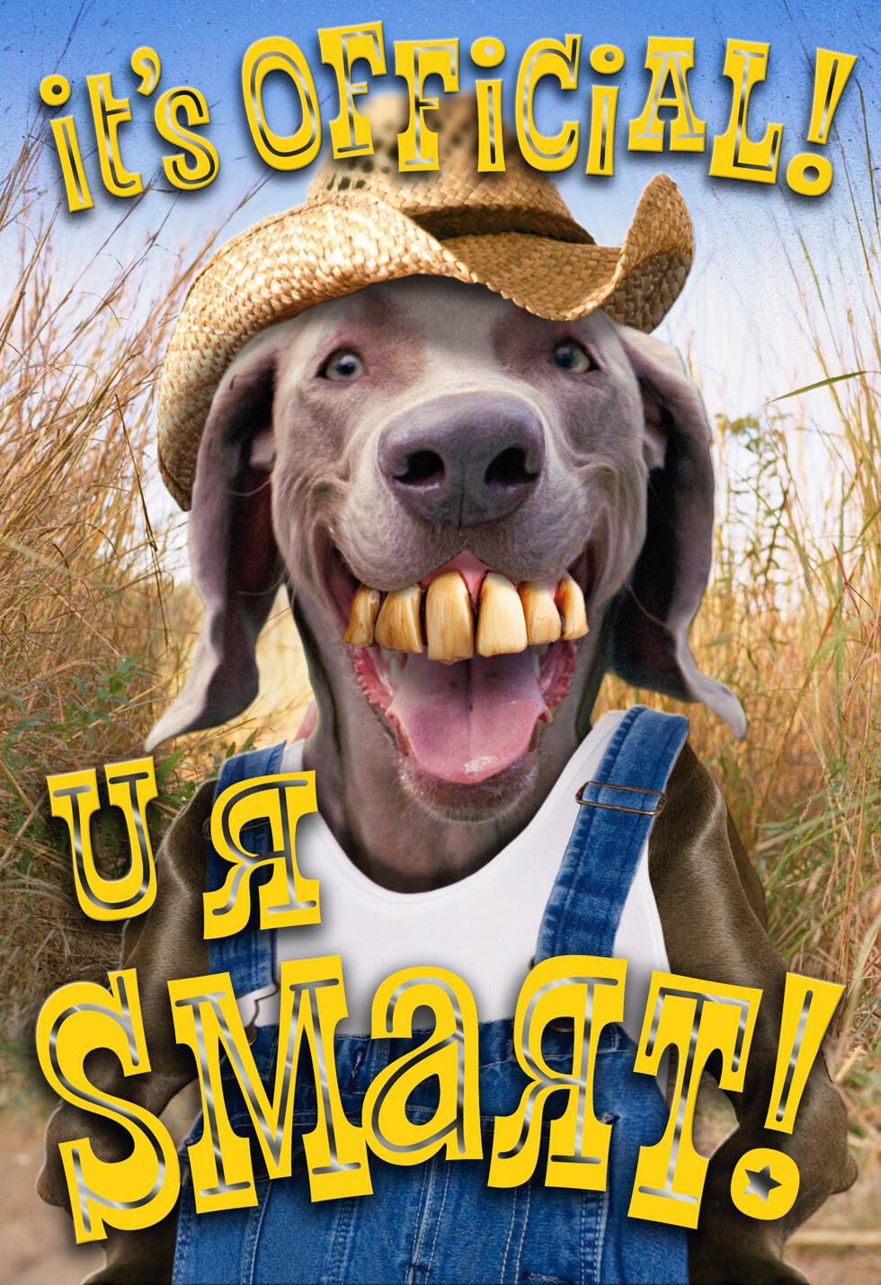 U R Smart Graduation Card