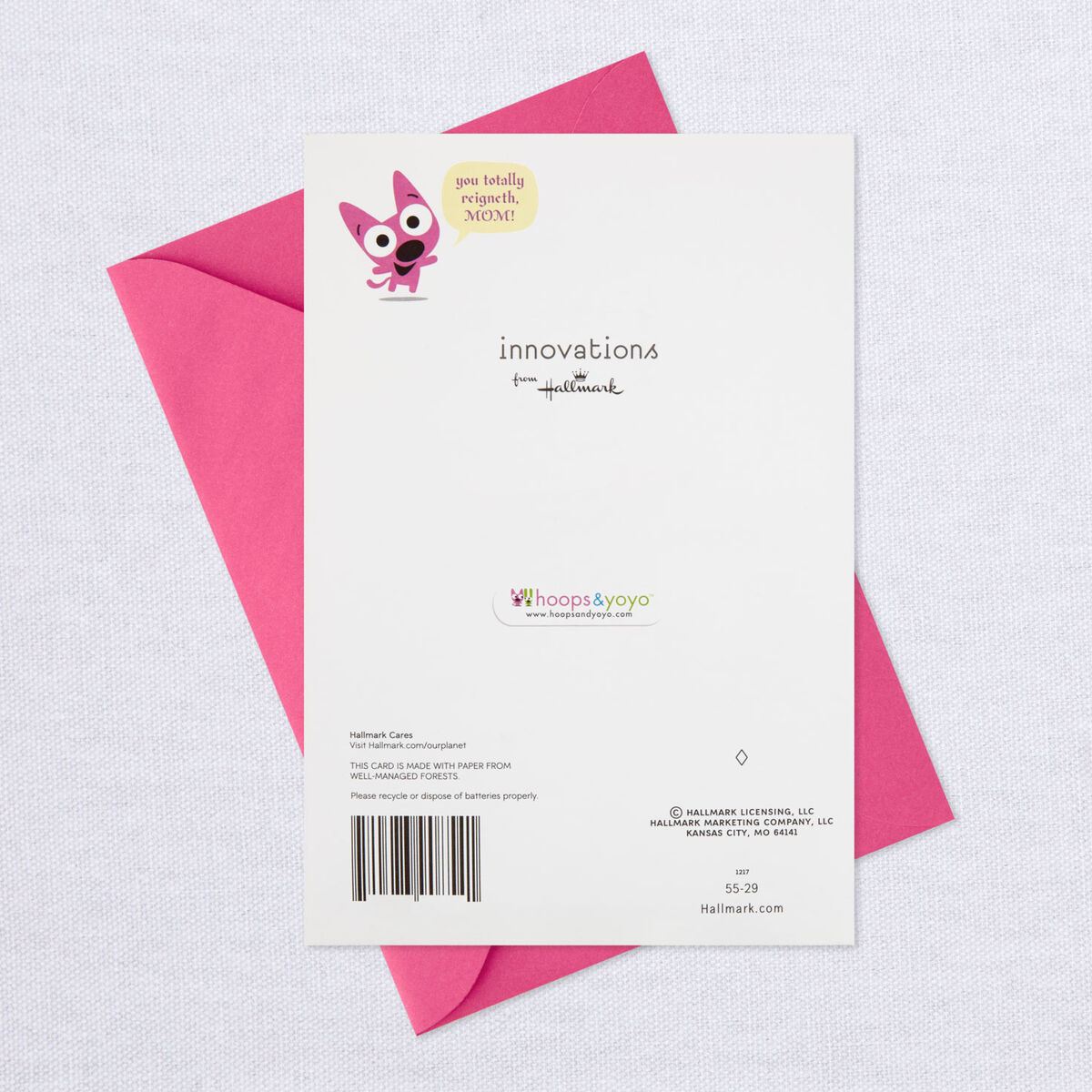 hoops&yoyo™ Mother's Day Sound Card With Motion Greeting Cards Hallmark