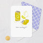 Retro Soda Cans Crushing It Congratulations Card Card Front with Envelope and Gold Seal image number 5
