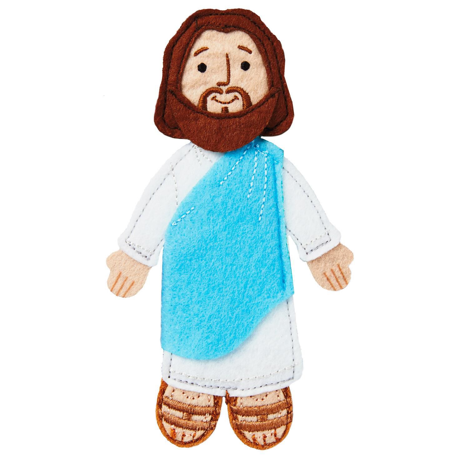 Flat Jesus TakeAlong Companion Classic Stuffed Animals Hallmark