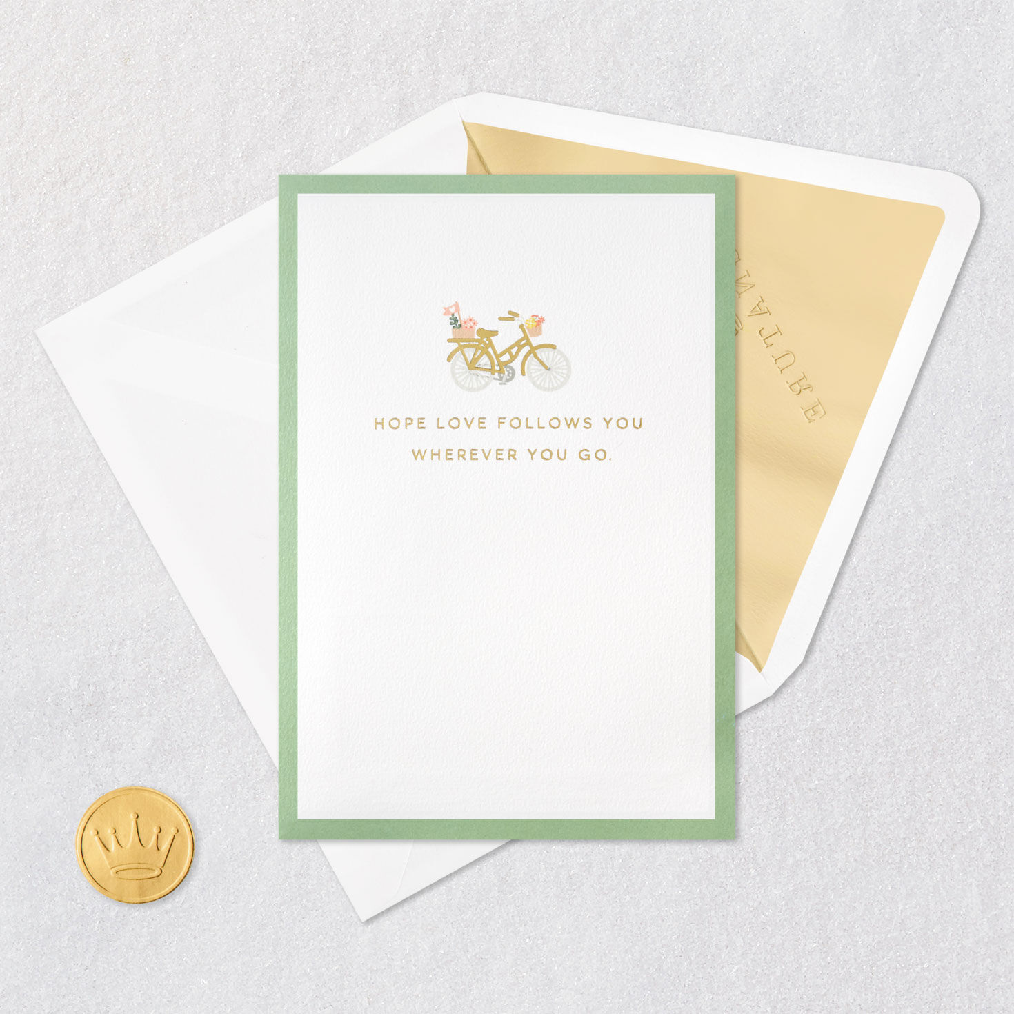 Bicycle and Flowers Pop-Up Mother&rsquo;s Day Card  image number 6