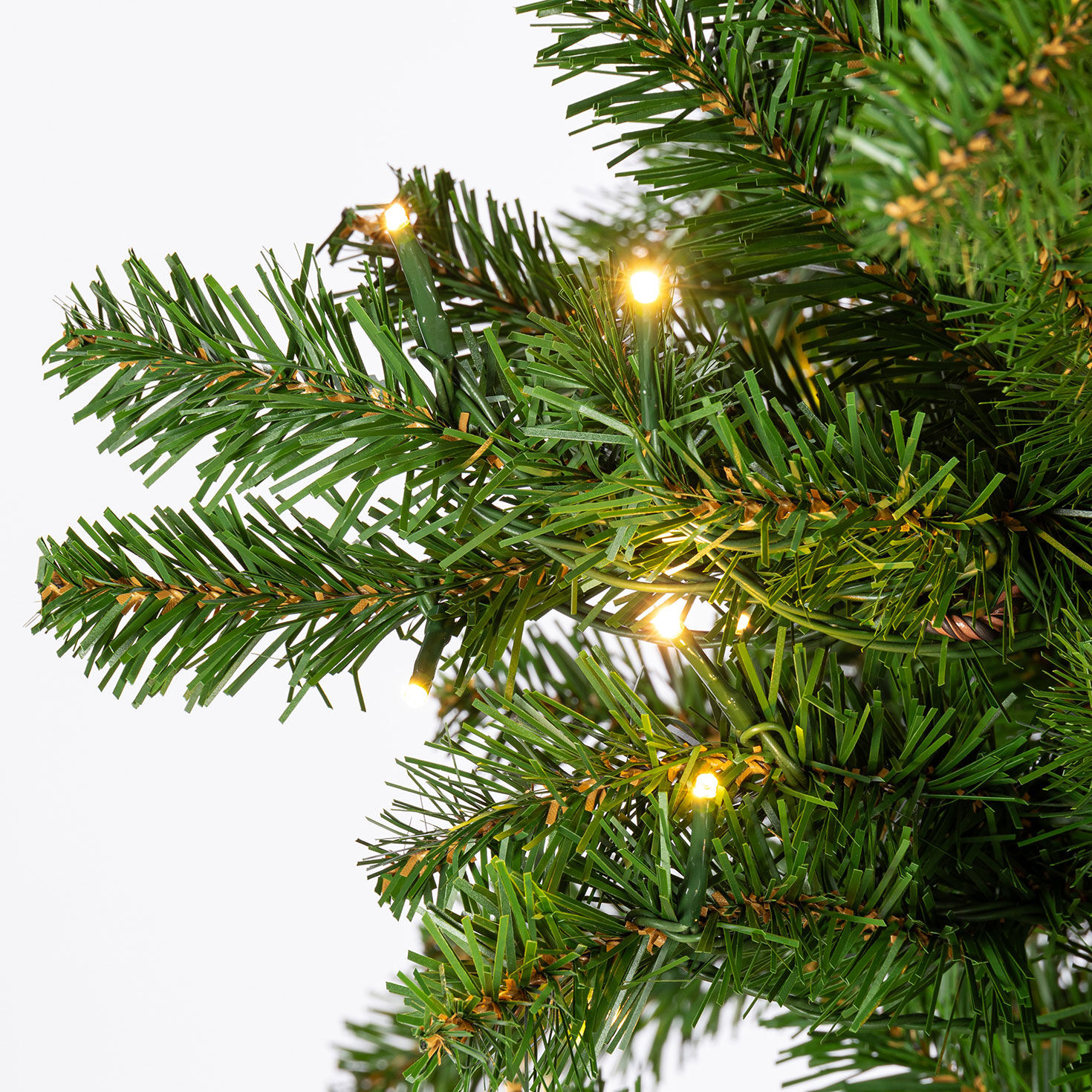 7 ft Pre-Lit Alpine Christmas Tree with 350 Color-Changing LED Lights and 655 Tips detail image number 5