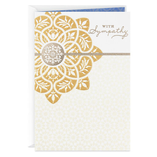 May Your Memories Bring You Peace Sympathy Card, 