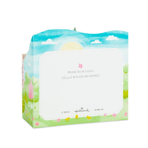Easter Blessings 3D Pop-Up Easter Card, 
