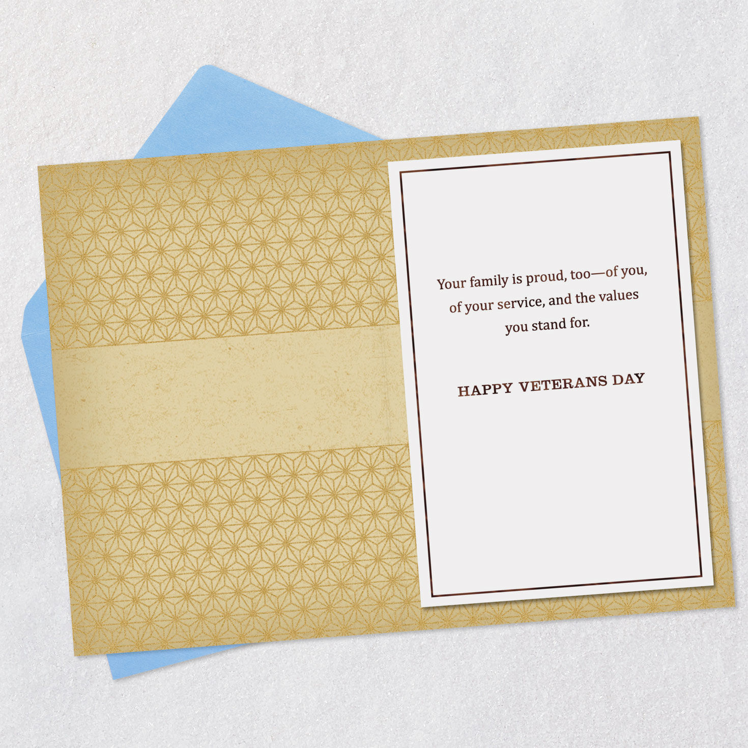 We're So Proud of You Veterans Day Card From Relative for only USD 3.99 | Hallmark