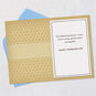 Metallic Stars and Stripes Veterans Day Card Open card with envelope image number 3