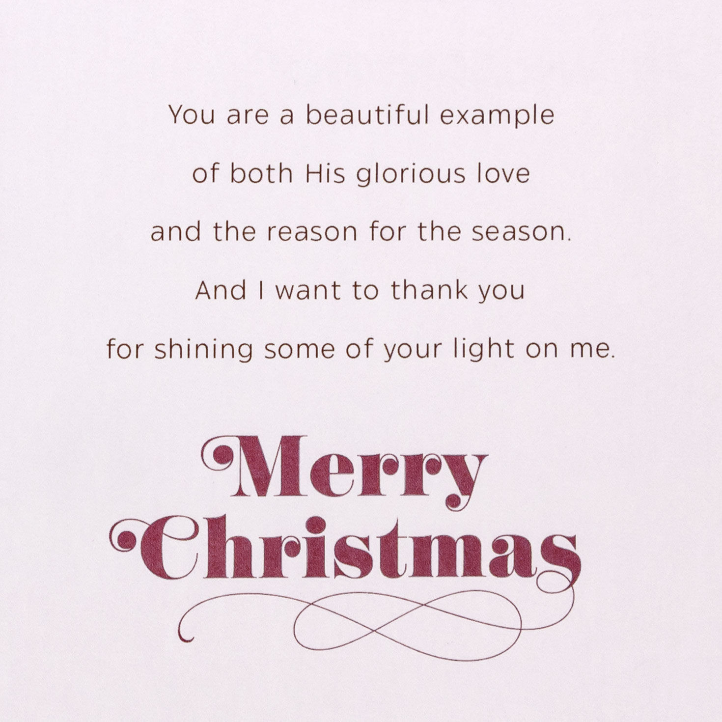 Nativity Silhouette Christmas Card for Mom sentiment image number 3