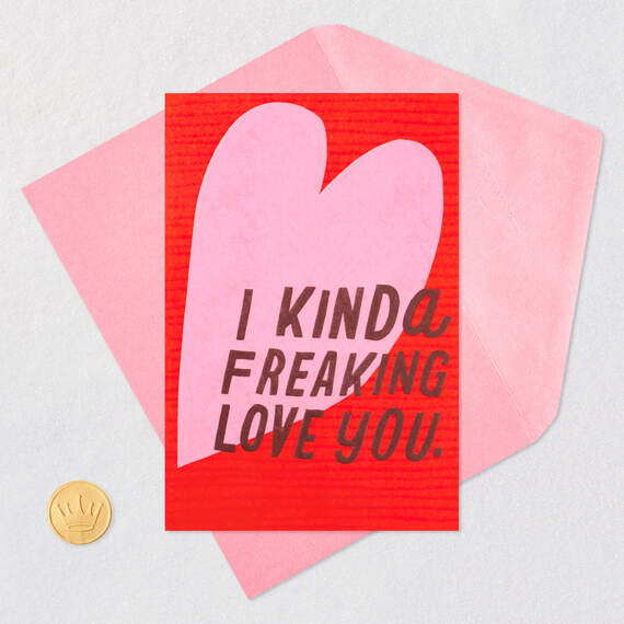 I Kinda Freaking Love You Valentine's Day Card, , large image number 5