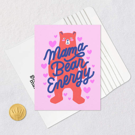Mama Bear Energy Mother's Day Card, , large image number 5