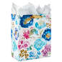 13" Watercolor 3-Pack Assorted Gift Bags With Tissue, , large image number 6