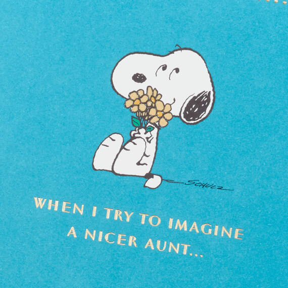 Peanuts® Snoopy You're So Nice Mother's Day Card for Aunt, , large image number 4