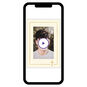 Personalized Cross Frame Religious Photo Card  image number 1
