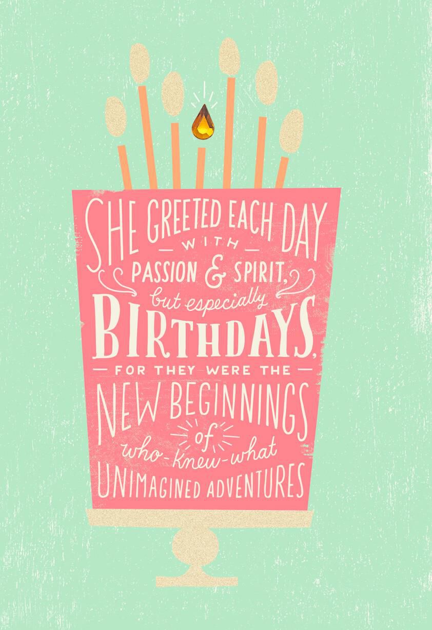 passion and spirit birthday card for daughter in law