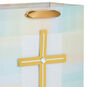 Gold Cross With Pastel Border Large Gift Bag upclose detail image number 5