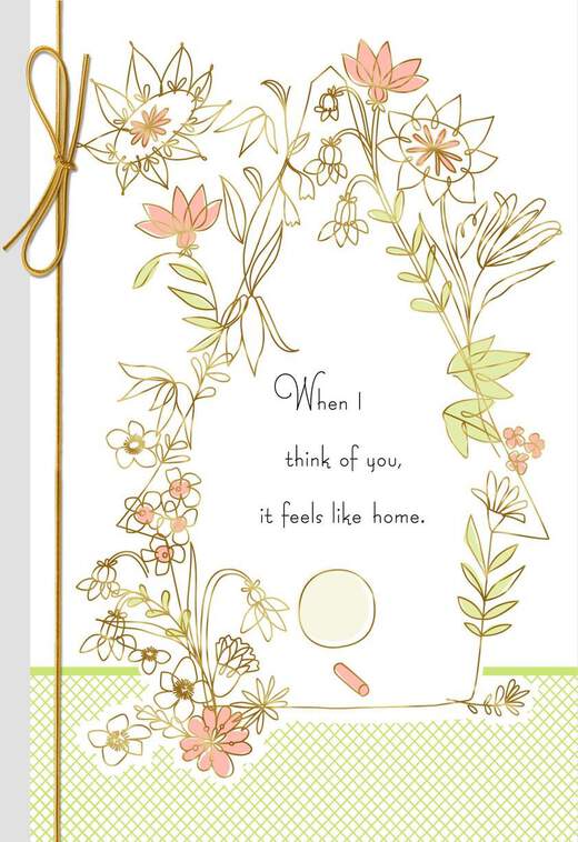 Mom, You Feel Like Home Mother's Day Card, , large image number 1