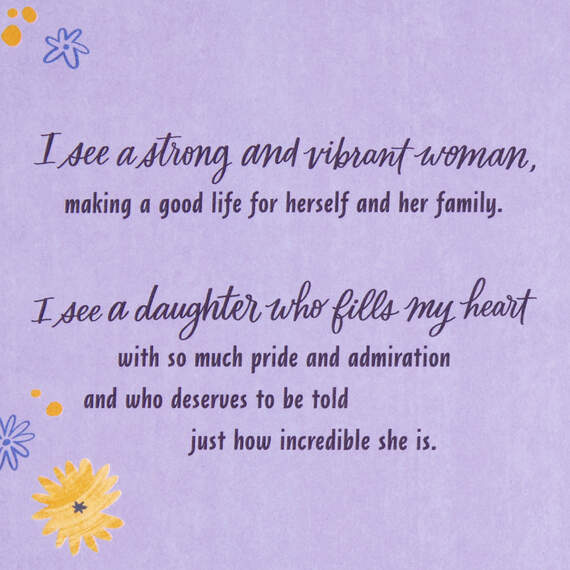 You Fill My Heart With Pride Mother's Day Card for Daughter, , large image number 2