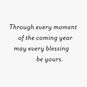Bokeh Lights on Gold New Year Cards Pack Sentiment image number 3