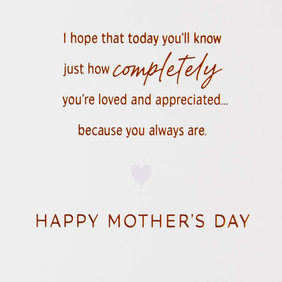 You're the Heart of Our Home Mother's Day Card for Wife, , large image number 3