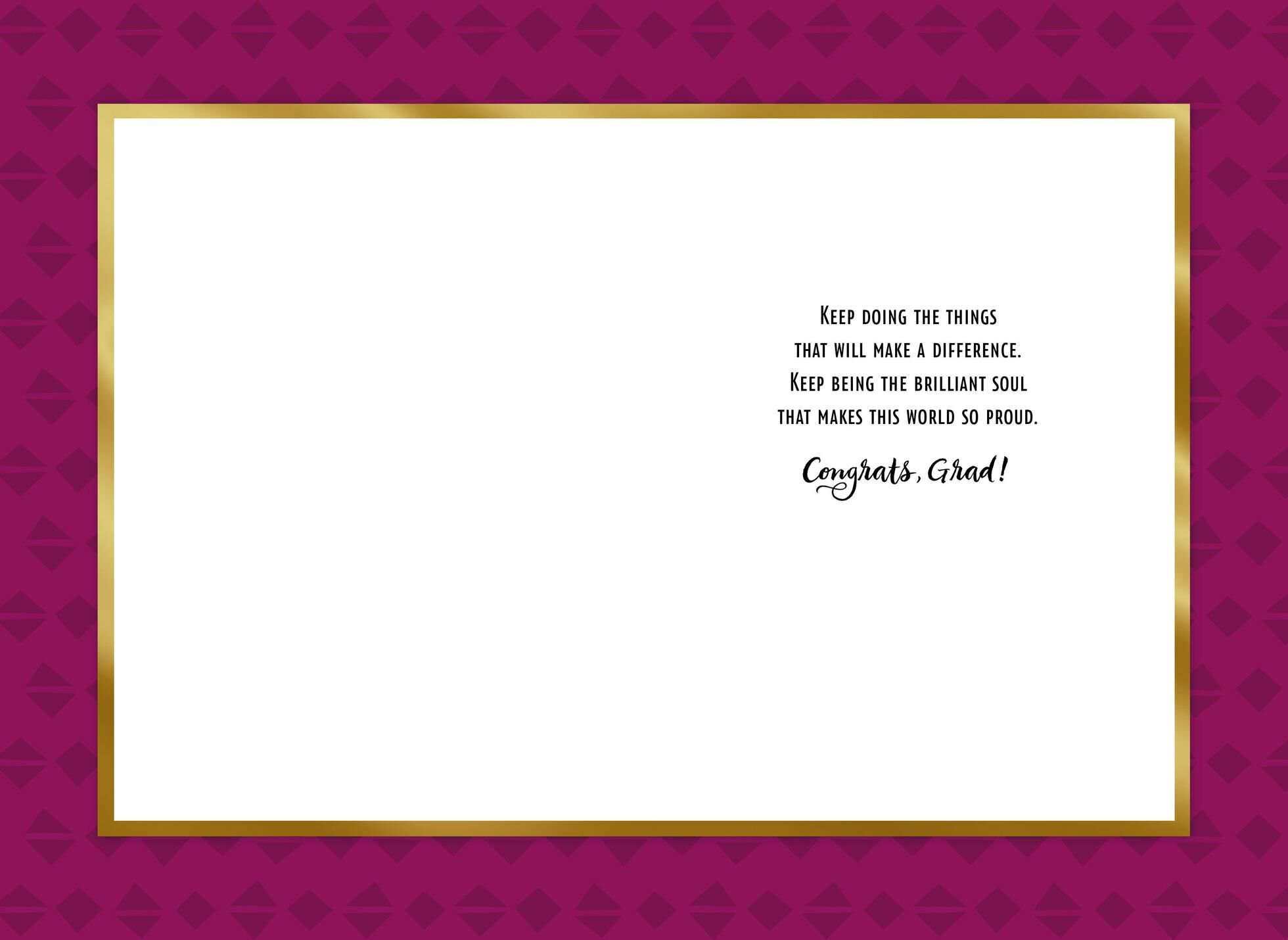 jill scott make a difference graduation card greeting cards hallmark make a graduation card