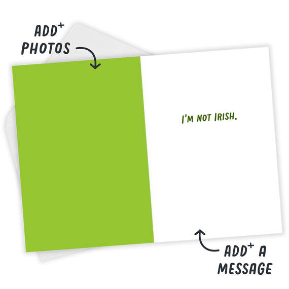 Pinch Me Funny Folded St. Patrick's Day Photo Card, , large image number 3