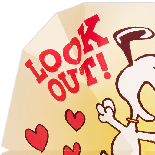 Peanuts® Snoopy and Woodstock Hug Funny Pop-Up Valentine's Day Card, 