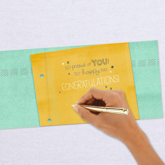 Doodled Yay Congratulations Card, , large image number 6