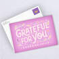 Personalized Grateful for You Card, , large image number 4