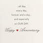 Intertwined Tulips I Love You Anniversary Card, , large image number 2