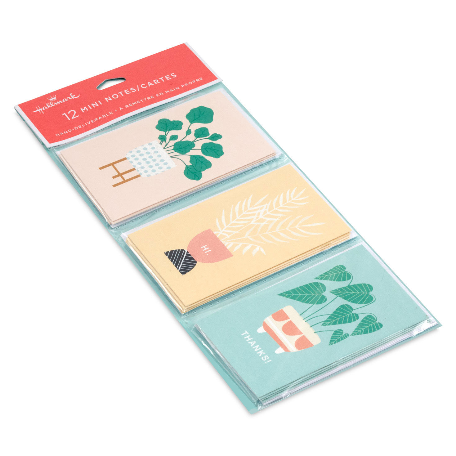 Potted Plants Mini Note Cards Pack package image number 3