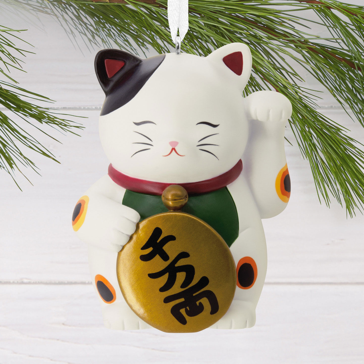 Lucky Cat Hallmark Ornament, , large image number 2