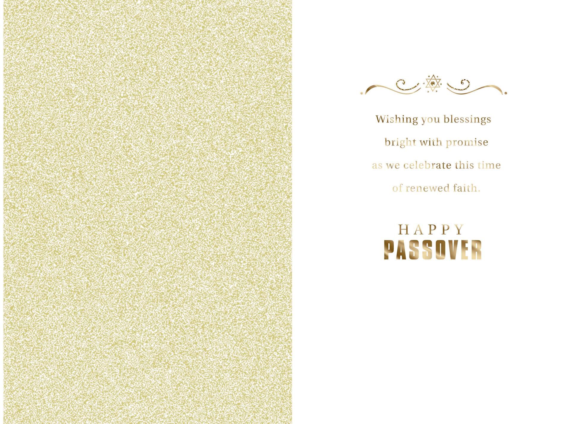 We Are Chosen Passover Card