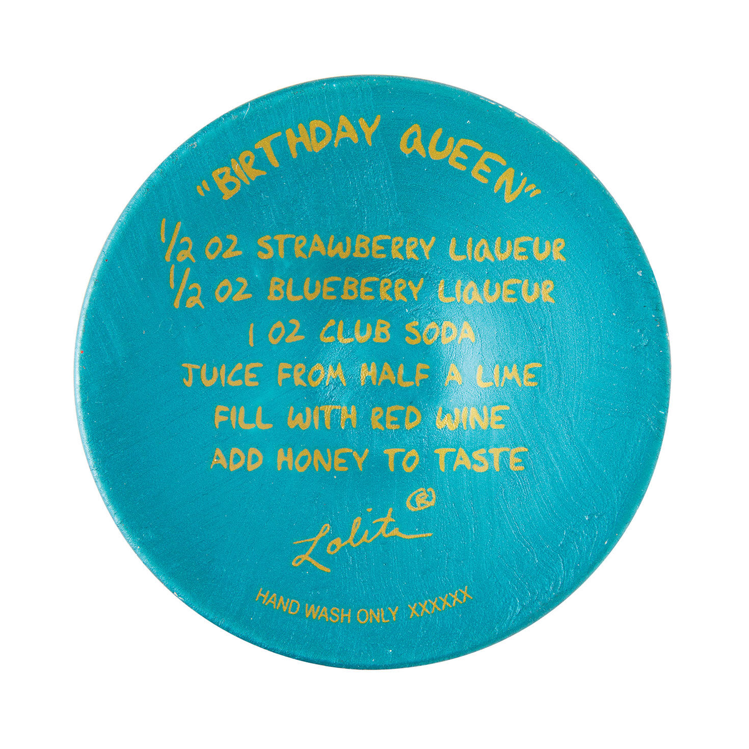 Lolita Birthday Queen and Gold Crown Wine Glass  image number 6