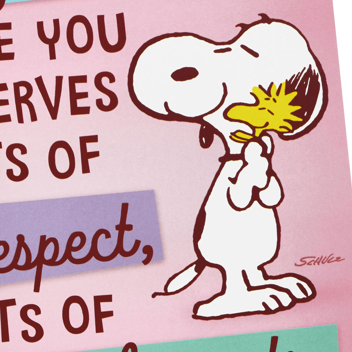 Peanuts® Snoopy and Woodstock Mother's Day Card for Grandma With Mini