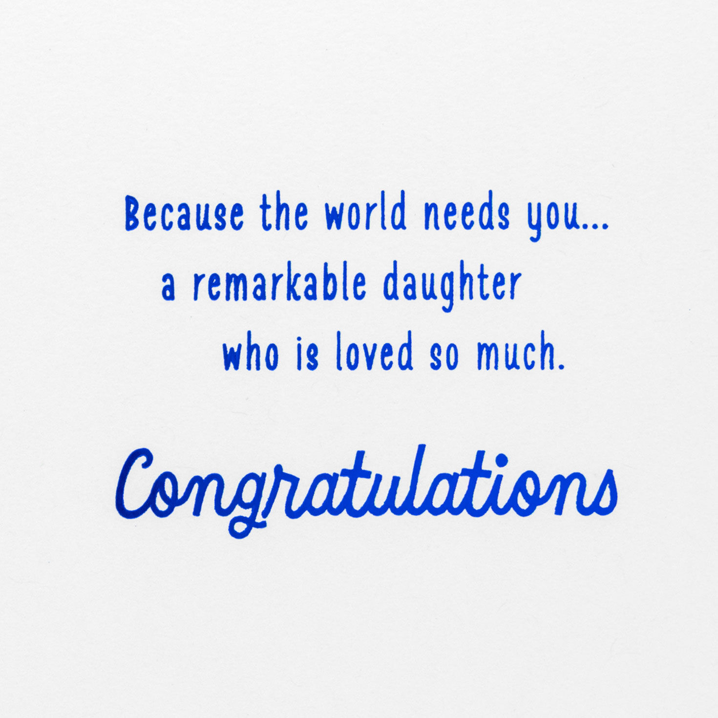 Blue Brick Wall with Stars and Diploma Graduation Card Sentiment image number 3