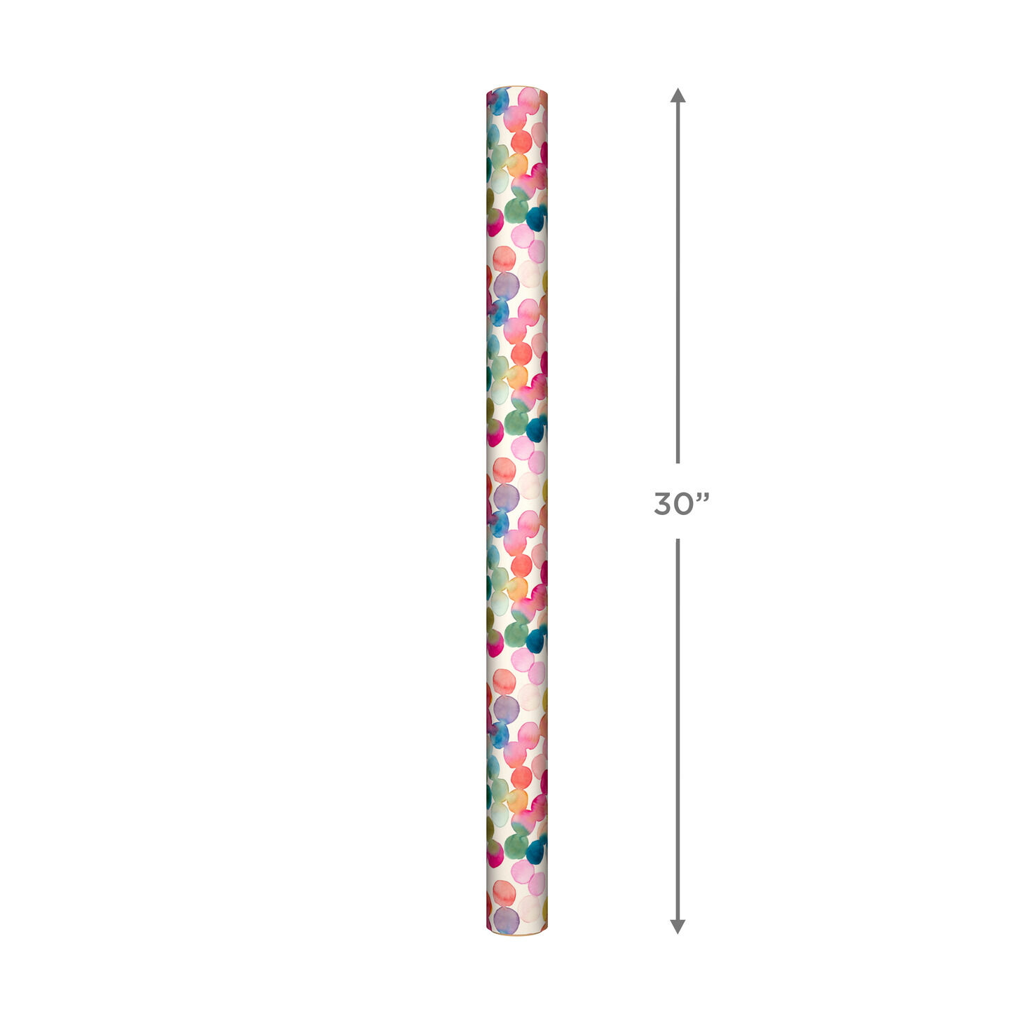 Watercolor Dots Wrapping Paper Roll, 20 sq. ft. for only USD 4.99 | Hallmark