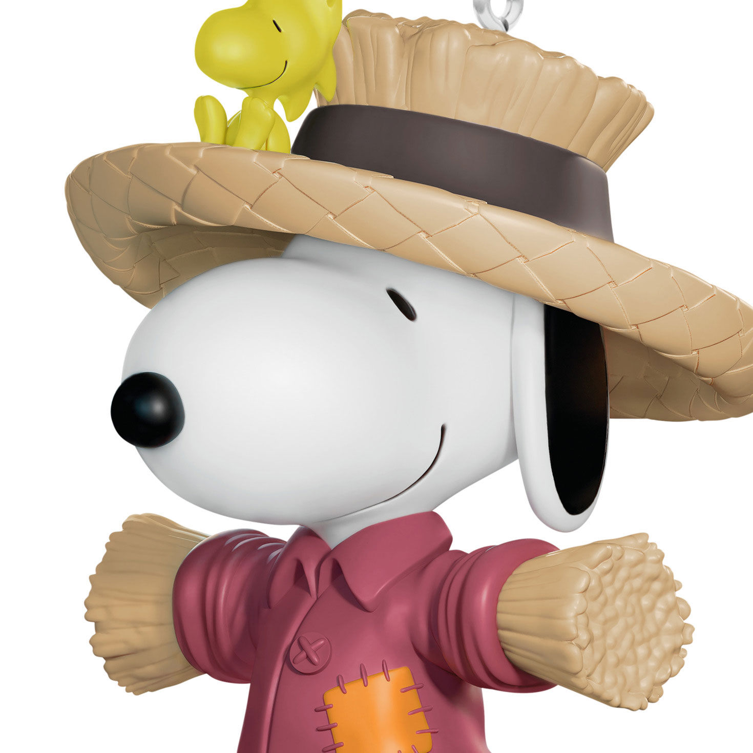 Snoopy as Scarecrow Keepsake Ornament  image number 3